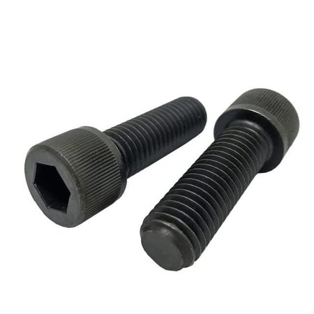 NEWPORT FASTENERS 5/16"-18 Socket Head Cap Screw, Black Oxide Alloy Steel, 1/2 in Length, 100 PK 671638-100